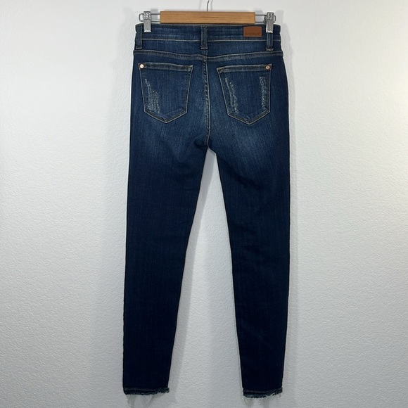 Judy Blue Skinny Fit Distressed Ankle Jeans size‎ 5/27 Womens Denim JB8228DK - Picture 6 of 10